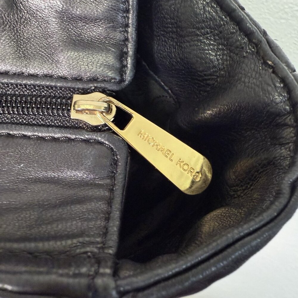 Michael Kors Fulton  Quilted Soft Luxury Leather Tote Bag Handbag Purse Classic - Picture 9 of 16